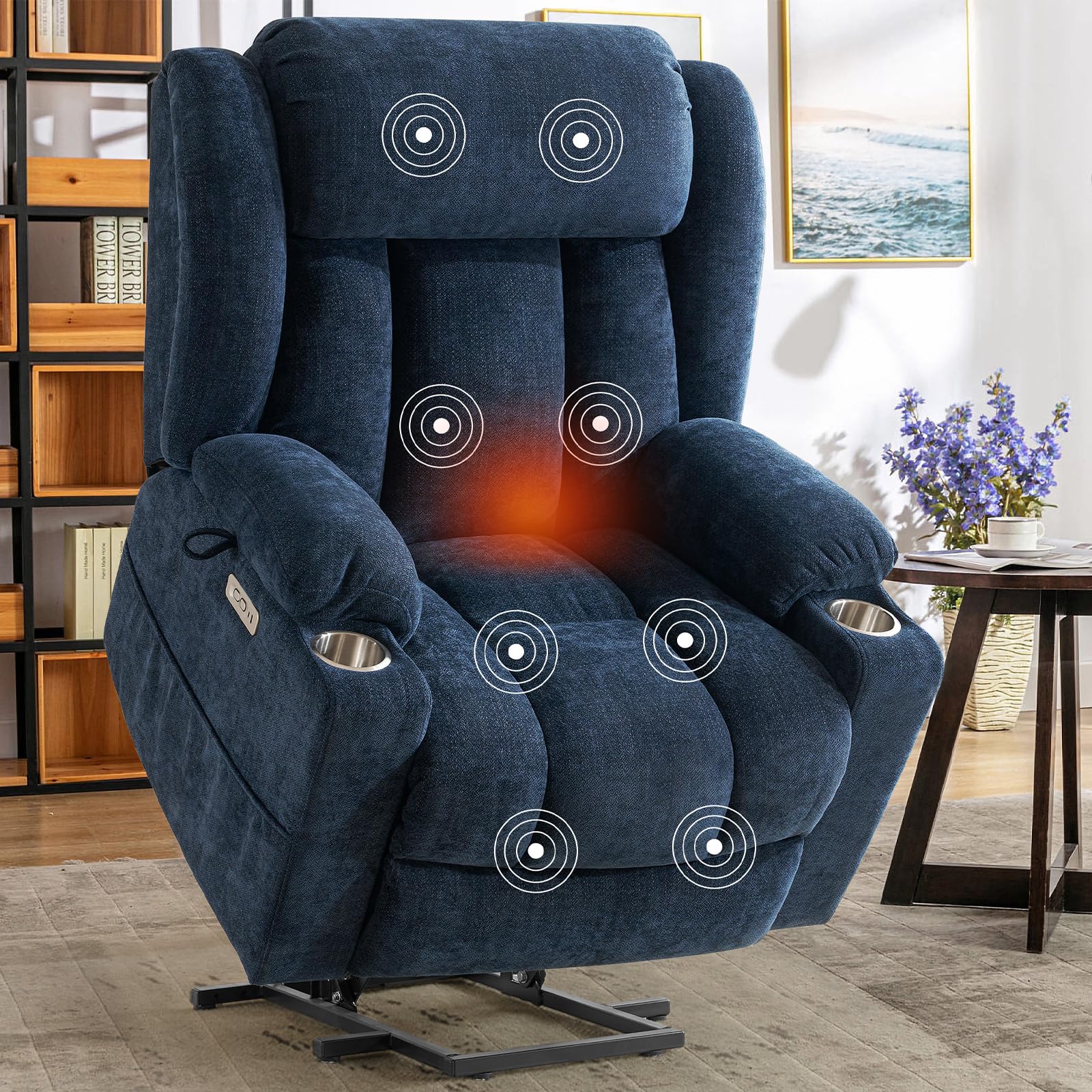 Amazon.com: CDCASA Oversized Power Lift Recliner Chair with